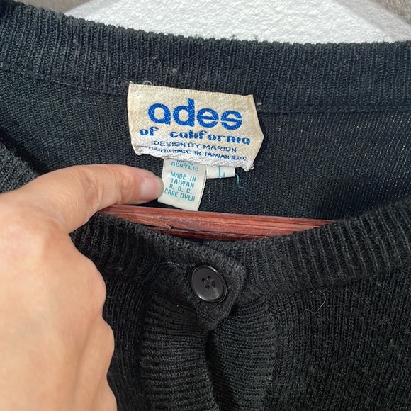 Vintage Embroidered Floral Cardigan - Picture 3 of 5